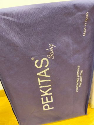 Cuna de viaje Kinderkraft + colchón + elevador