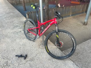 Bicicleta Specialized Roja Montaña 666343060