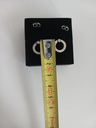 Pendientes Pandora Aro Circonitas Plata