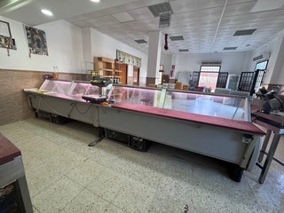 Vitrina expositora carnicera