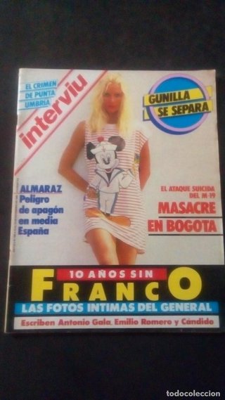INTERVIU 496-GUNILLA-ALMARAZ-FRANCO FOTOS INÉDITAS