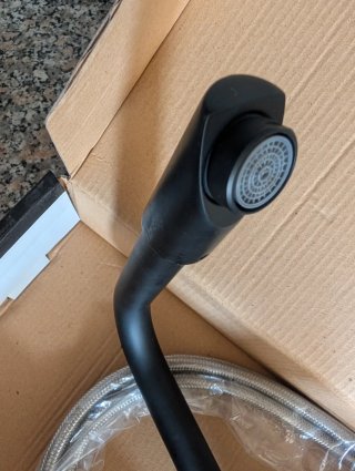Rubinetto lavabo nero