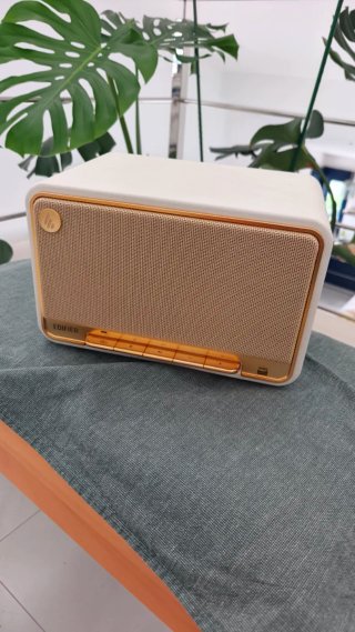 Altavoz Bluetooth Edifier D32 Beige/Dorado