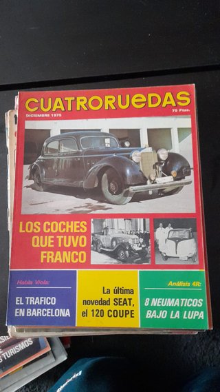 Revista Cuatroruedas año 1975