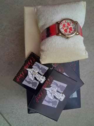 Orologio Betty Boop Cuori Rossi