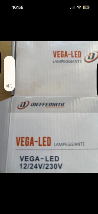 Lampeggiatore LED DIEFFEMATIC Giallo