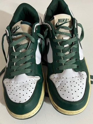 Zapatillas Nike Dunk Low Verdes y Blancas