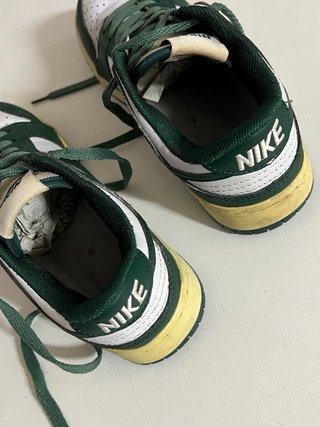 Zapatillas Nike Dunk Low Verdes y Blancas