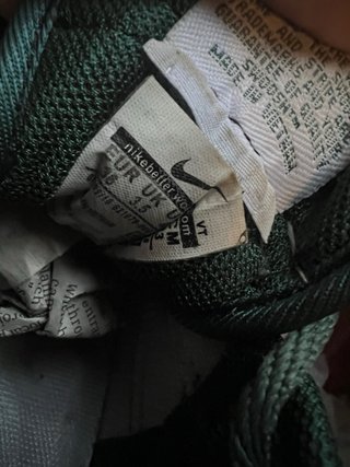 Zapatillas Nike Dunk Low Verdes y Blancas
