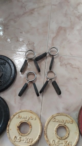 Discos de pesas y barras