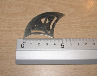 Marcapáginas punto libro marcador metal vintage 3