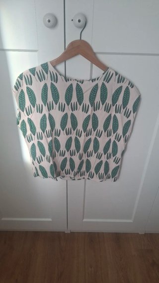 Camisa Pepa Loves Talla S Estampado Hojas