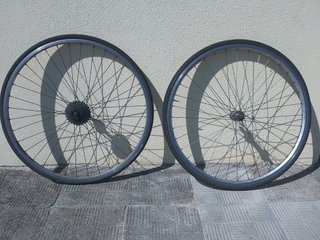 Ruedas de aluminio para bicicleta