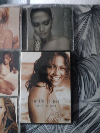 Lote Jennifer Lopez 4 CDs y 1 DVD