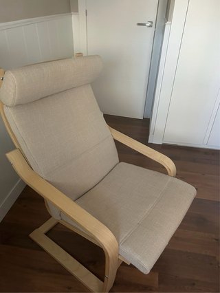 Sillón Ikea 1 plaza madera