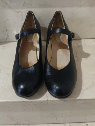 Zapatos de baile flamenco Menkes negros