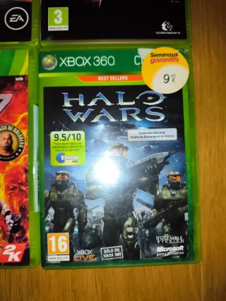 Pack 4 Juegos Xbox 360: WWE 2K17, Halo Wars, F1, B