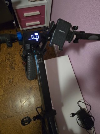 Bicicleta Eléctrica Fat Bike Negra
