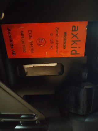 Silla de coche a contramarcha