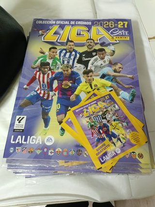 10 albums cromos Panini LALIGA 2026-27 Nueva