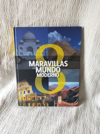 Libro tapa dura 8 Maravillas del Mundo Moderno