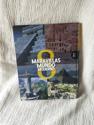 Libro tapa dura 8 Maravillas del Mundo Moderno