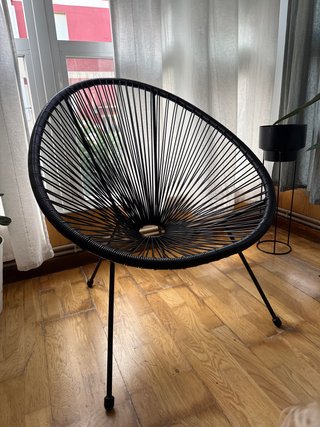 Silla Acapulco Negra