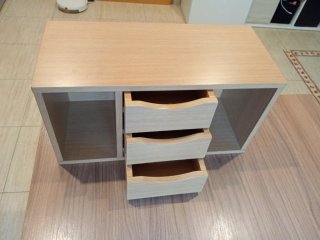 Mueble estante organizador de madera
