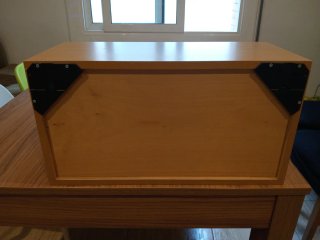 Mueble estante organizador de madera