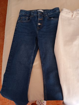 4 Shorts vaqueros  niña 9-10 años.