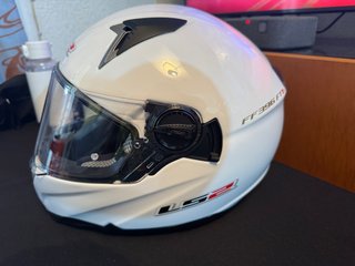Casco Moto LS2 FFT396 Blanco