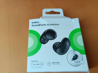 Belkin SoundForm Anywhere Auriculares Bluetooth Ne