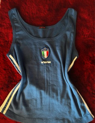 Top Playlife Vintage Italia Y2K | Tank Top Sporty