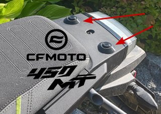 Tapa Colín Deportiva CF Moto 450 MT