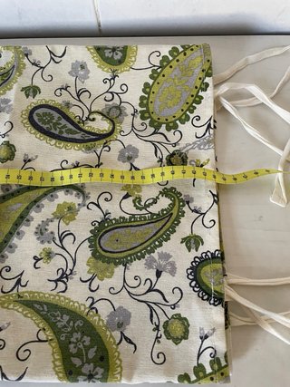 3 Fundas Cojín Paisley Verde.