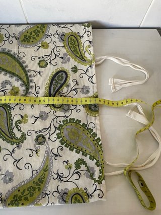 3 Fundas Cojín Paisley Verde.
