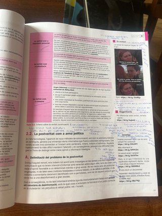 Filosofia, 1 batxillerat