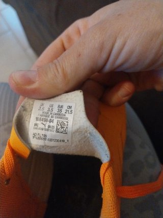 Zapatillas fútbol sala Puma Naranja