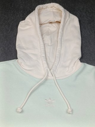 Sudadera Adidas M/L Verde y Beige