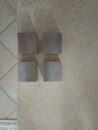 4 cubi tungsteno