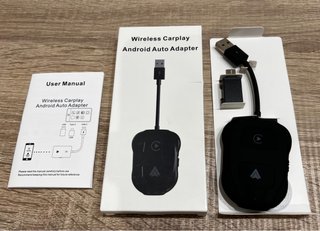 Adaptador Wireless CarPlay Android Auto
