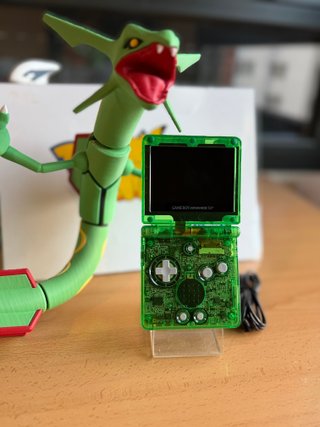 Game Boy Advance SP Pokémon Edicion Rayquaza IPS5