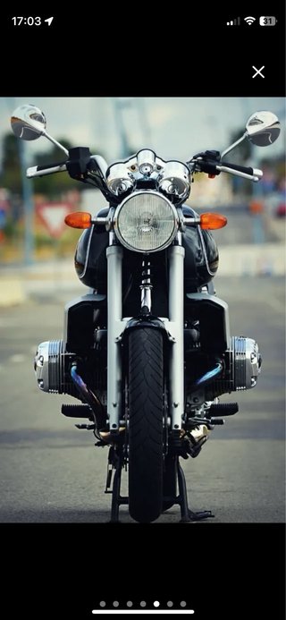 BMW R850R 2002 Negra Edición limitada 75 aniversaa