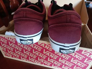 Zapatillas Vans Unisex Granate Talla 36.5