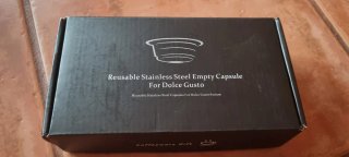 Cápsula Café Aço Inox Reutilizável Dolce Gusto