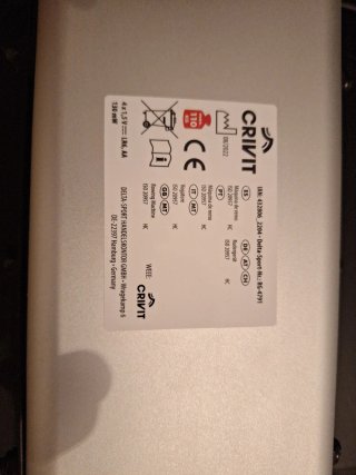 Máquina de Remo Crivit Seminueva