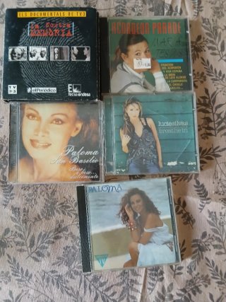 Lote 1°- 50 CDs de Música Variada (Pop, Flamenco)