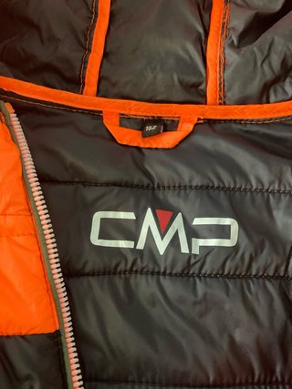 Cazadora CMP niño verde y naranja talla 152 cm