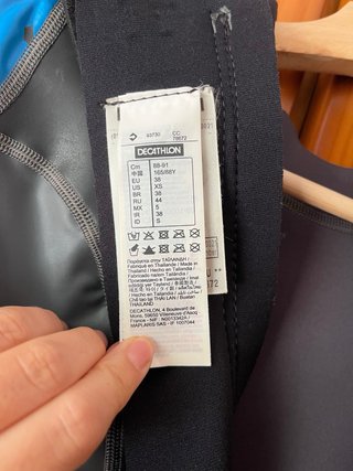 Neopreno fino Decathlon mujer