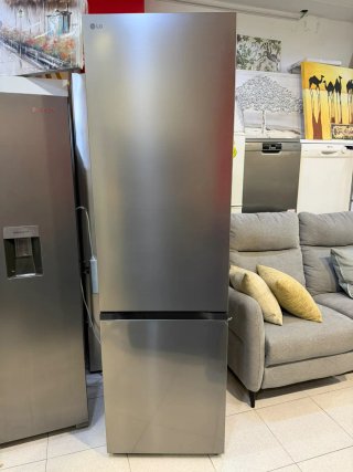 NEVERA COMBI LG INOX ANTIHUELLAS SEMINUEVO